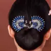 Artefato de Cabelo Pavão de Alta Qualidade Torcido e Enrolado Prancha de Cabelo Cabeça de Almôndega Sem Danos ao Cabelo Elegante de Alta Qualidade Grampo de Cabelo Preguiçoso Elegante