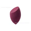 Esponja de maquiagem gigante macia grande diagonal sem látex formato de ovo puff BB Cream Ovo de beleza multicolorido manchado