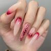 2024 Nuevas Piezas de Arte de Uñas de Halloween al por Mayor 3D Degradado Manchado Usar Armadura Transfronterizo Europa y América Calientes Uñas Postizas