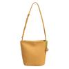 Bolso Pequeño Simple Vintage para Mujer 2025 Nueva Moda Bolso de Hombro Sobaco Diseño Nicho Estilo Occidental Bandolera Tipo Cubo