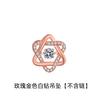 Jinjiahua Joyería Japonesa y Coreana Colgante Estrella de Seis Puntas Cadena Clavicular Simple y Versátil Colgante Deslumbrante Estrella de Venta Caliente Envío Directo