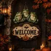 Novo produto transfronteiriço Placa de Boas-Vindas Mão de Esqueleto de Halloween P
