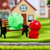 Micro Paisaje Creativo Lindo Extraño Muñeco Elfo Decoración DIY Accesorios Bolsa Ciega Escritorio Coche Pequeños Adornos