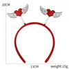 Decoraciones para Fiesta de Solteros del Día de San Valentín Europeo y Americano Diadema de Corazón de Amor Accesorios para Fotos Diadema Xoxo Accesorios para la Cabeza
