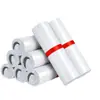 Sacos de entrega expressa de material novo, sacos grandes à prova d'água para logística atacadista e e-commerce, sacos de embalagem brancos espessados 3245