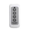 Interruptor Tuya Wifi Tipo 86 Estándar Europeo y Módulo de Función Combinación de Enchufe Estilo Alemán con Panel de Vidrio Gris Inteligente