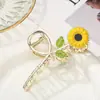 Set de pinzas de metal grandes para el pelo de venta caliente transfronteriza, pinzas de tiburón versátiles para el cabello para mujer, al por mayor