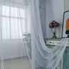 Cortina de gasa blanca ultrafina cortina de gasa blanca ventana arena transparente brillante transparente simple tienda de ropa ventana sala de estar mirador balcón