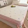 Colcha pieza única funda de cama protector de colchón funda de cama algodón puro 100% todo algodón funda de colchón ajustable 2026 funda de cama
