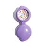 Color macaron ventas calientes transfronterizas espejo plegable mini portátil peine para el cabello gota de agua peine de cojín de aire niña peine pequeño