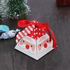 Caja creativa de embalaje de dulces navideños para la víspera de Navidad, caja de regalo de Navidad S932 para hornear, caja pequeña de dulces