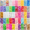 Lantejoulas Estrela de Cinco Pontas Vazadas 4mm 1g Embalagem Pequena em Formato de Estrela Material de Preenchimento Acessórios de Decoração DIY Lantejoulas