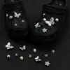 Zapatos con Agujeros Accesorios Lentejuelas Lazo Corazón Charms para Zapatos Accesorios Crocs diy Desmontable Estrella Hebilla para Zapatos Accesorios