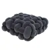 Almofada Quadrada Tecida para Assento de Escritório, Almofada Decorativa para Bay Window, Travesseiro de Pelúcia com Elastano para Encosto de Sofá
