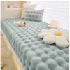 Cojín para Ventana Saliente Color Crema Cojín para Repisa de Ventana 2026 Nuevo Conejo de Peluche Alfombrilla para Balcón de Dormitorio Principal Artefacto para Renovación de Ventana Saliente Invierno