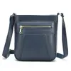 Bolso de Hombro para Mujer de Piel de Vaca de Primera Capa Más Vendido, Bolso de Viaje de Moda de Gran Capacidad para Mujer de Comercio Exterior, Bolso Cruzado de Cuero Genuino de Alta Gama