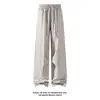 Outono 2026 Novo Estilo Calças Brancas Padrão Espinha de Peixe Old Money M-5XL HK261002-Especial P33
