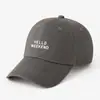 Gorra de Béisbol de Algodón Lavable Transfronteriza para Mujer Bordado Personalizado de Fábrica Logo Sombrero para el Sol Sensación de Alta Gama Hace que la Cara Parezca Más Pequeña Gorra de Pico