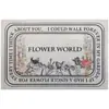 Felpudo de Entrada para Puerta con Flores Pintadas a Mano Estilo Americano Alfombra Semicircular de Celebridad de Internet Felpudo Espesado Antideslizante de PVC Felpudo de Piso Circular de Seda Floral