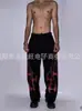 Ventas Directas al Extranjero Comercio Exterior Nuevo Estilo Personalizado Jeans Desgastados Tendencia Japonesa Sueltos Casuales High Street Pantalones Largos Unisex