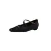 Zapatos Mary Jane estables y seguros con interior de piel de oveja y efecto de altura, zapatos de vestir de cuero genuino con hebilla, punta cuadrada, tacón bajo, para mujer, otoño 2026