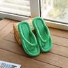Nuevas chanclas para mujer, primavera y verano 2023, sandalias de moda antideslizantes con suela gruesa para pies de mierda para mujer