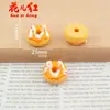 Nuevas Donas Coloridas Simuladas, Juguetes de Comida, Accesorios de Resina con Pegamento de Crema DIY, Accesorios para el Cabello, Colgantes, Adornos Decorativos