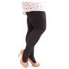 Leggings de veludo plus size para gordas mm 200 jin Estilo de irmã rica europeia e americana transfronteiriça primavera e outono meia-calça plus com entrepernas dupla face