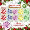 Pegatinas Magnéticas para Coche de Navidad Juego de Pegatinas Magnéticas Impermeables y Resistentes al Sol Puerta de Garaje Metálica Refrigerador Ventana Pegatinas de Decoración Festiva
