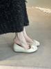 Aumento de Altura Interno 5CM Zapatos de Noche Suaves Zapatillas de Ballet plateadas Francesas Zapatos de Mujer Aumento de Altura de Suela Gruesa Suela Suave Zapatos de Leche
