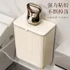 Lixeira de parede para cozinha do fabricante em estoque com dois métodos de instalação, à prova de odores e selada com tampa, adequada para a cozinha