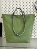 Bolso de Tote Estilo Minimalista para Mujer, Bolso Cubo de Gran Capacidad para Estudiantes, Bolso de Hombro Portátil Ligero de Nicho para el Viaje Diario