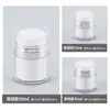 Frascos de Embalagem a Vácuo para Cremes Faciais, Frascos Dispenser de Creme, Frascos Dispenser de Loção a Vácuo, Frascos de Creme Tipo Pressão 30ml em Estoque