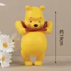 Urso Tigre Porco de Plástico Decoração de Bolo de Aniversário Infantil Enfeites Desenho Animado Fofo Decorações de Confeitaria Miniaturas
