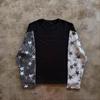 Sudadera Europea y Americana Ins Transfronteriza Elegante Estampada Oscura Cuello Redondo Manga Larga Jersey Camiseta Retro Chaqueta Calle Tendencia
