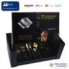 Vajilla de acero inoxidable transfronteriza, juego de 24 cuchillos, tenedores y cucharas, vajilla portuguesa occidental, cuchillo y tenedor para carne, caja de regalo dividida