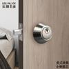 Cerradura de puerta invisible al por mayor para puerta interior de madera, cerradura de puerta de acero inoxidable 304 silenciosa, cerradura americana, cerradura de puerta para balcón/cocina