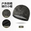 Sombrero Deportivo de Verano Absorbente de Sudor Alta Elasticidad Exterior Fresco Seda de Hielo Sombrero de Ciclismo Camuflaje del Desierto Sombrero para Circunferencia de Cabeza Grande