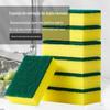 Composto de scouring pad prato de pano esponja cozinha limpeza esponja bloco prato pano pano toalha fábrica fornecimento direto