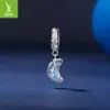 Yinziyun Original Colgante de Posicionamiento de Silicona Luna de Meteorito Accesorios Piedra Lunar Soñadora Luna Pulsera DIY Cuentas
