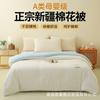 Colcha de Algodão Xinjiang Classe A Colcha de Inverno Núcleo de Colcha Espessado Algodão Puro para Todas as Estações Colcha de Primavera e Outono Algodão de Fibra Longa para Estudantes