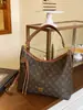 2025 Nuevo Bolso de Hombro de Moda Versátil de Alta Gama y Lujo Ligero con Textura Estampada Exquisita Bolso Cruzado de Gran Capacidad para Viajes Diarios para Mujeres