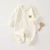Liquidación de Ropa para Recién Nacidos Clase A Algodón Puro Otoño/Invierno Pelele para Bebé Primavera/Otoño Mono para Bebé