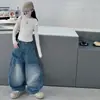 Conjunto de Primavera y Otoño para Niñas 2026 Estilo Coreano Moderno Set de Mezclilla con Pedrería Hombros Descubiertos para Niños Mayores