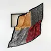 Lenço Pregueado de Comércio Exterior 70cm Lenço de Seda Lenço Quadrado Feminino Estampado Retrô Lenço de Alta Qualidade Lenço Decorativo Lenço de Seda Gravata Bolsa
