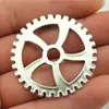 40mm 5,4g Multicor DIY Acessórios para Joias Feitas à Mão Necessidades Diárias Pingente de Engrenagem Grande