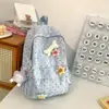 Mochila estilo ins de estilo japonés para estudiantes universitarias, simple y linda, adecuada para chicas jóvenes, estudiantes de secundaria y chicas con un ambiente fresco y juvenil