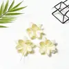 Cabeça de Flor de Lírio-do-Vale Pequena Simulada de 5cm DIY Feito à Mão Decoração de Casa Mobiliário de Casamento Cenário de Parede de Flores para Casamento