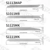 Baiyi Tools S1111Mk Lâmina de Serra Sabre de Aço Inoxidável Lâmina de Serra de Arco Multifuncional Moagem à Máquina Osso Marcenaria Serra Elétrica