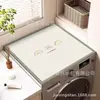 Alfombrilla Antideslizante para Encimera, Protección Solar y a Prueba de Polvo, Alfombrilla Universal para Refrigerador, Alfombrilla Cubierta Universal, Alfombrilla Cubierta de Tierra de Diatomeas Absorbente de Agua para Lavadora